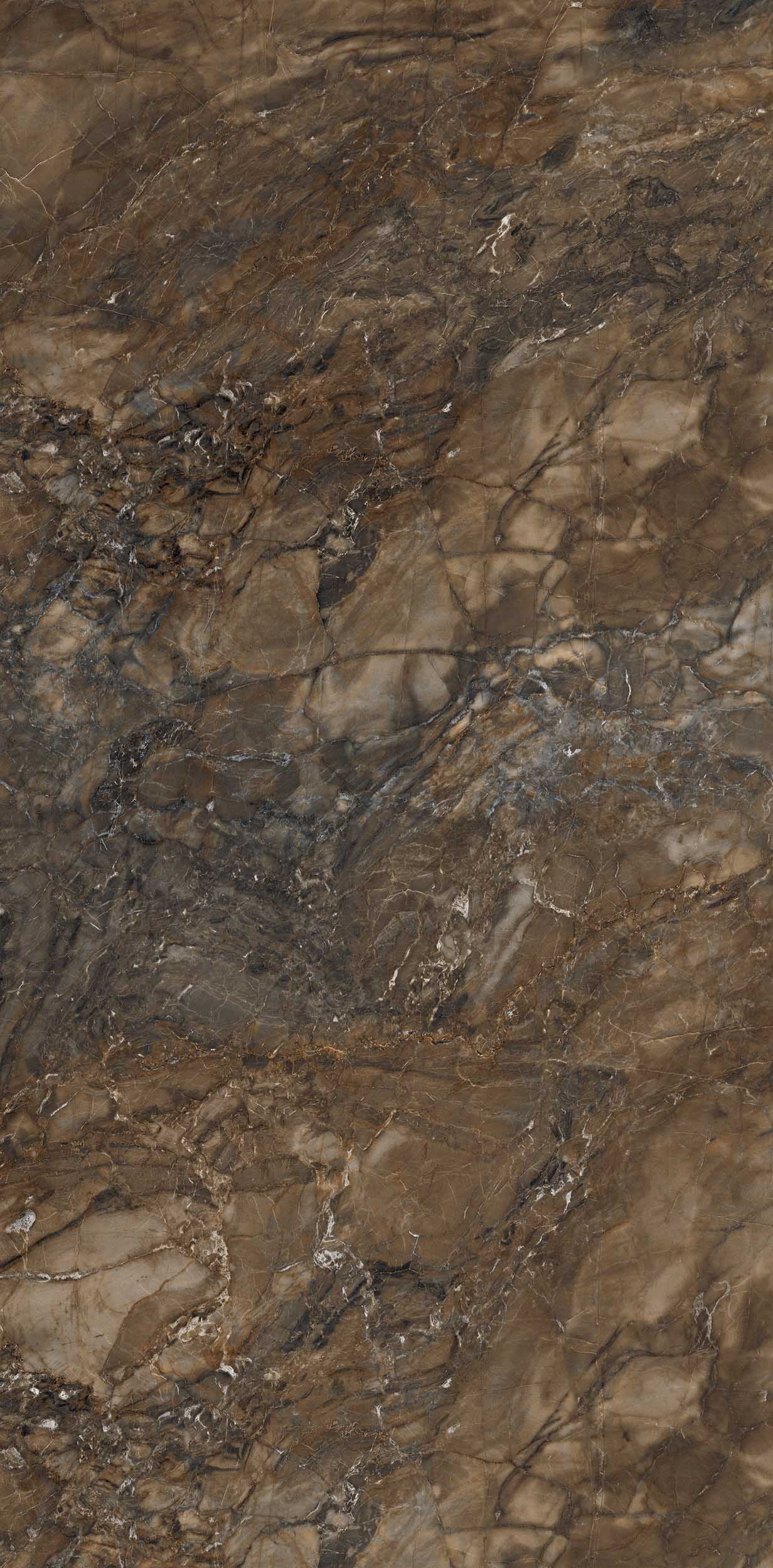 BR04 Bernini Dark Brown Неполированный Рект. 80х160х10 Estima фото 3