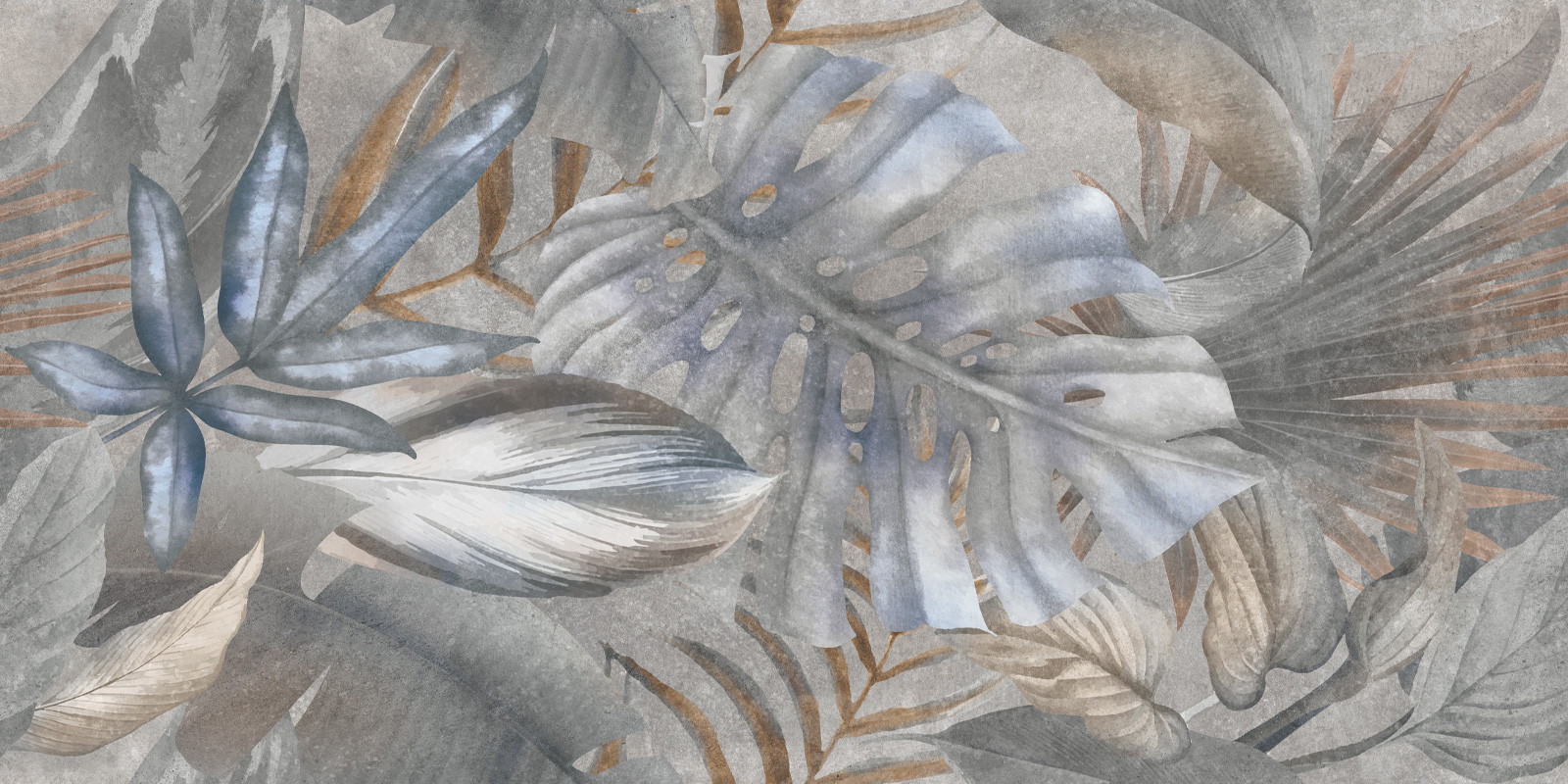 D120240G Bahamas Floristry Dark матовый граниль 600x1200x9.5 New Trend
