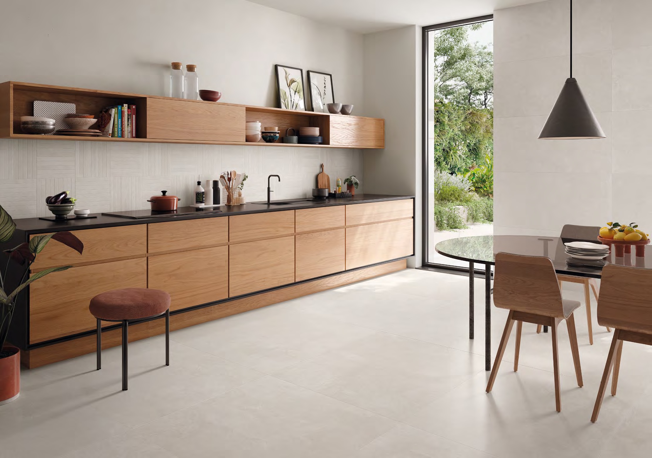 EHWP Totalook Mosaico Sequenza Bianco Naturale 30x30 Emilceramica