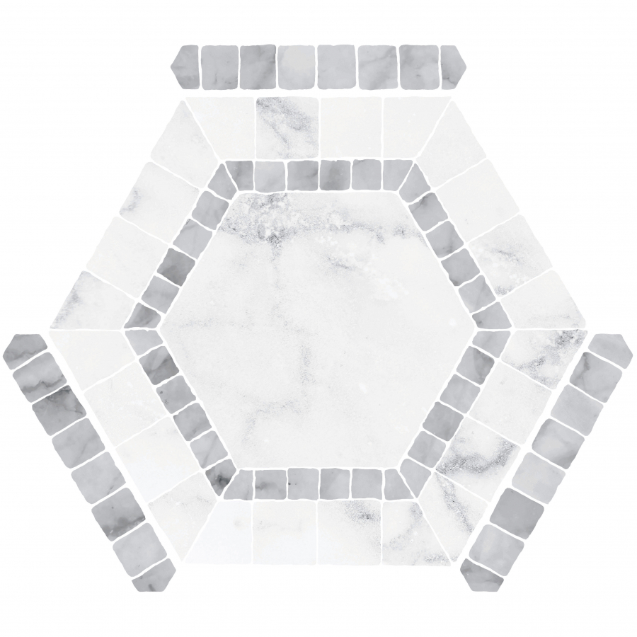 Ibiza White 22x25 Monopole Ceramica