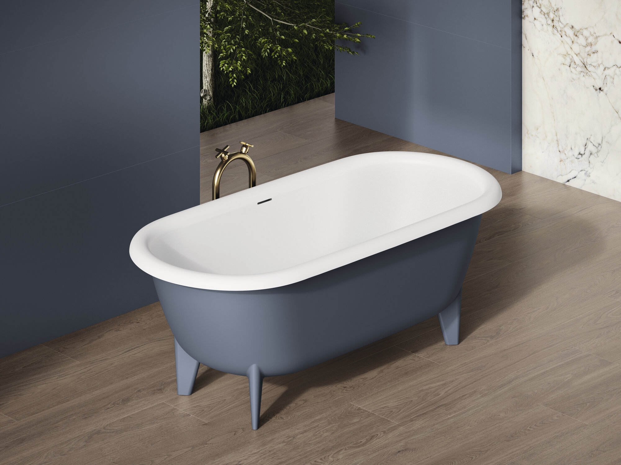 A042032 Authentic Oat Rect 25x150 Ape Ceramica