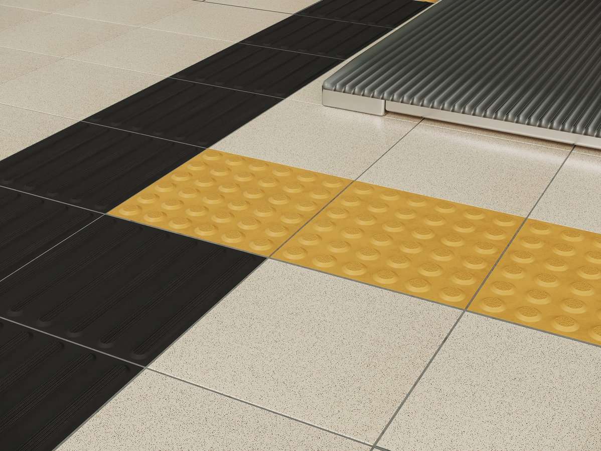 ANB151 Avenue Bobbles Yellow конус жёлтый Тактильный рект. 30x30x15 Estima