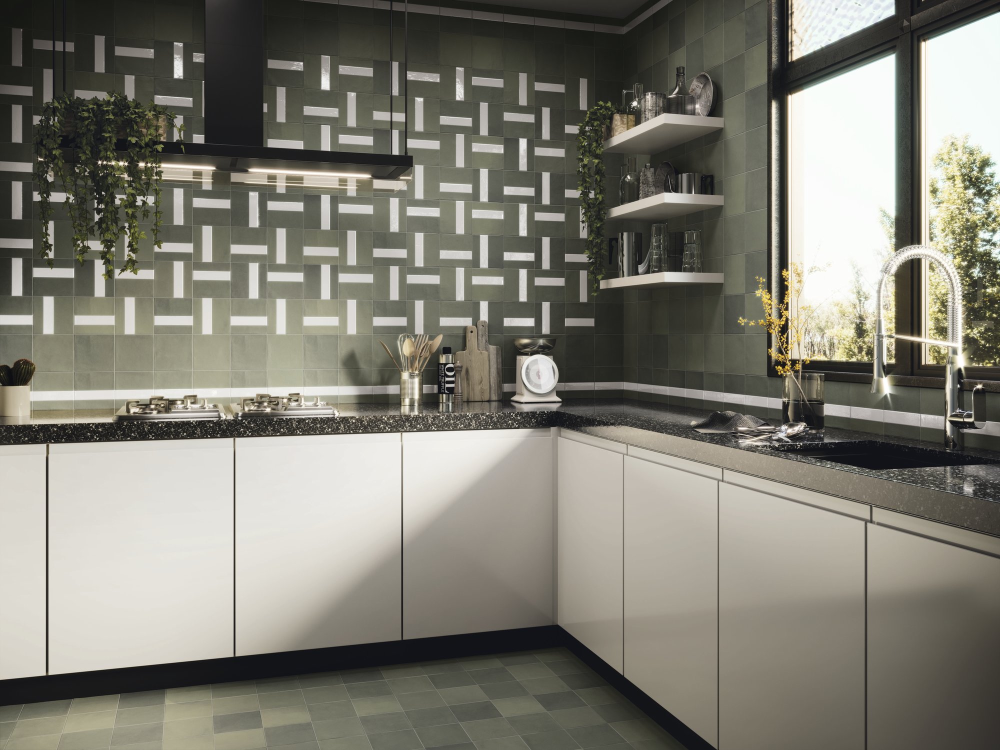 A039500 Picket Modern Forest 6x26 Ape Ceramica фото 6