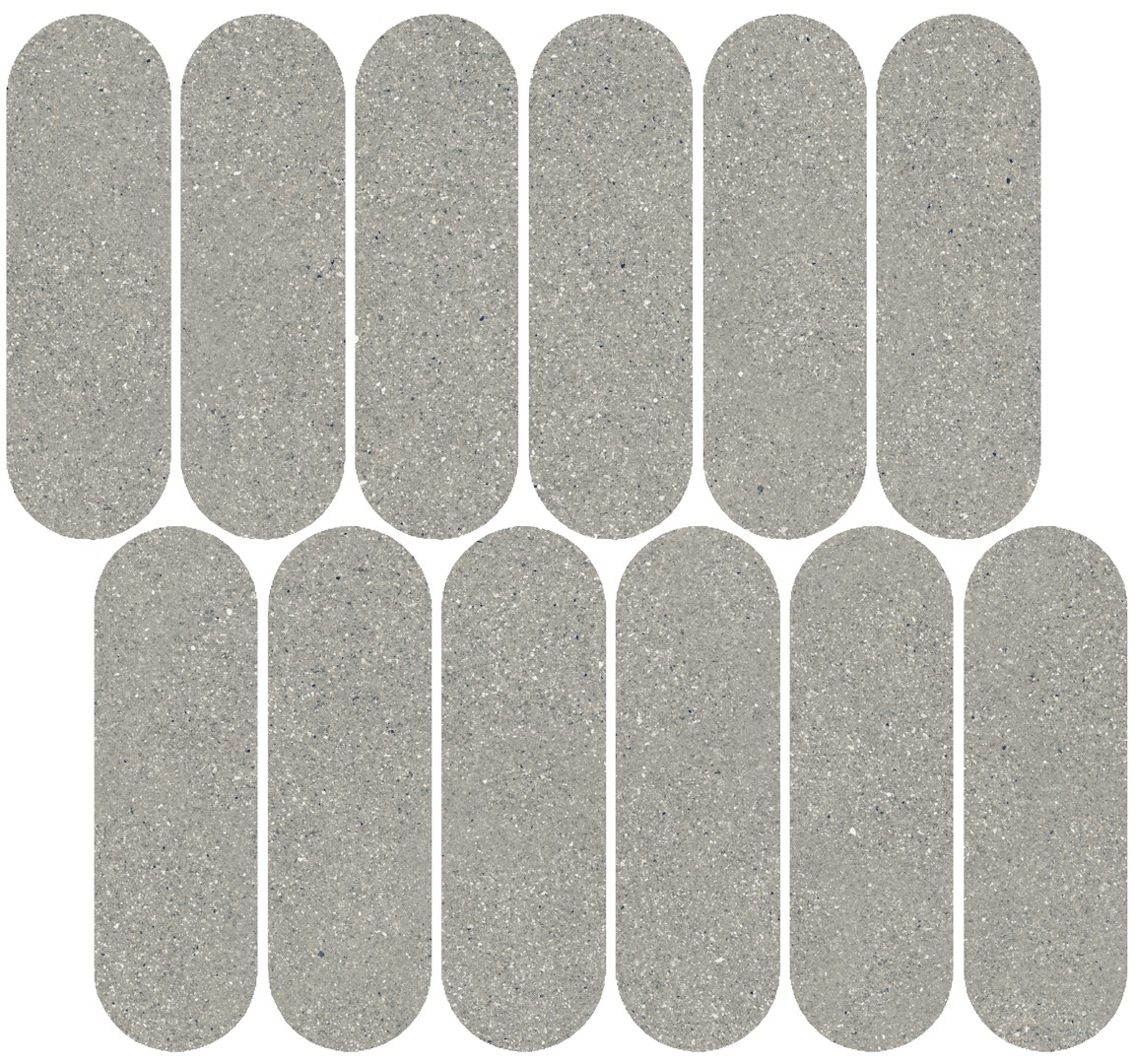 ID144 Джиминьяно наборный серый матовый 30x32 Kerama Marazzi фото 4