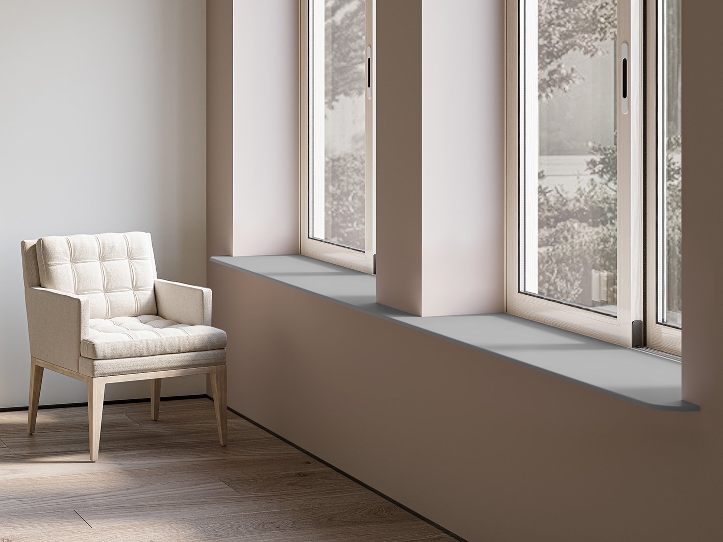 Mono Grey Matt 800х3200х12 StaroSlabs фото 12