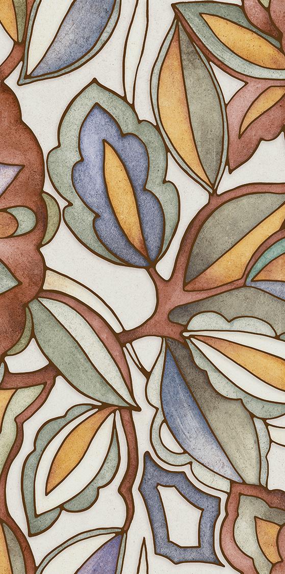 KMP2STA005BR3X Панно Ботаника матовый обрезной (из 3-х частей 30x60x0,9) 90x60x0,9 Kerama Marazzi фото 2