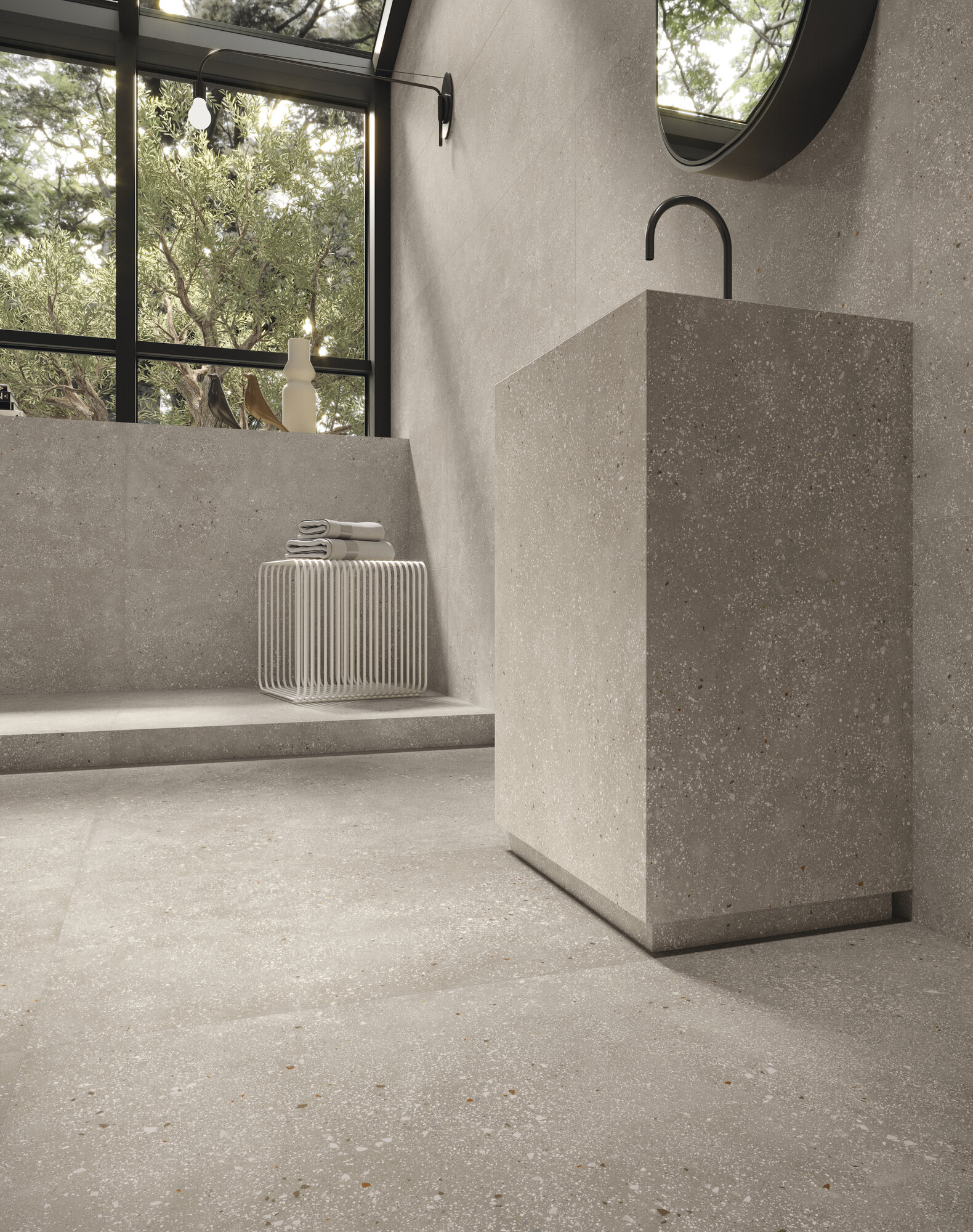 A039096 Ama Ricetta Graphite Rect. R10 60x120 Ape Ceramica