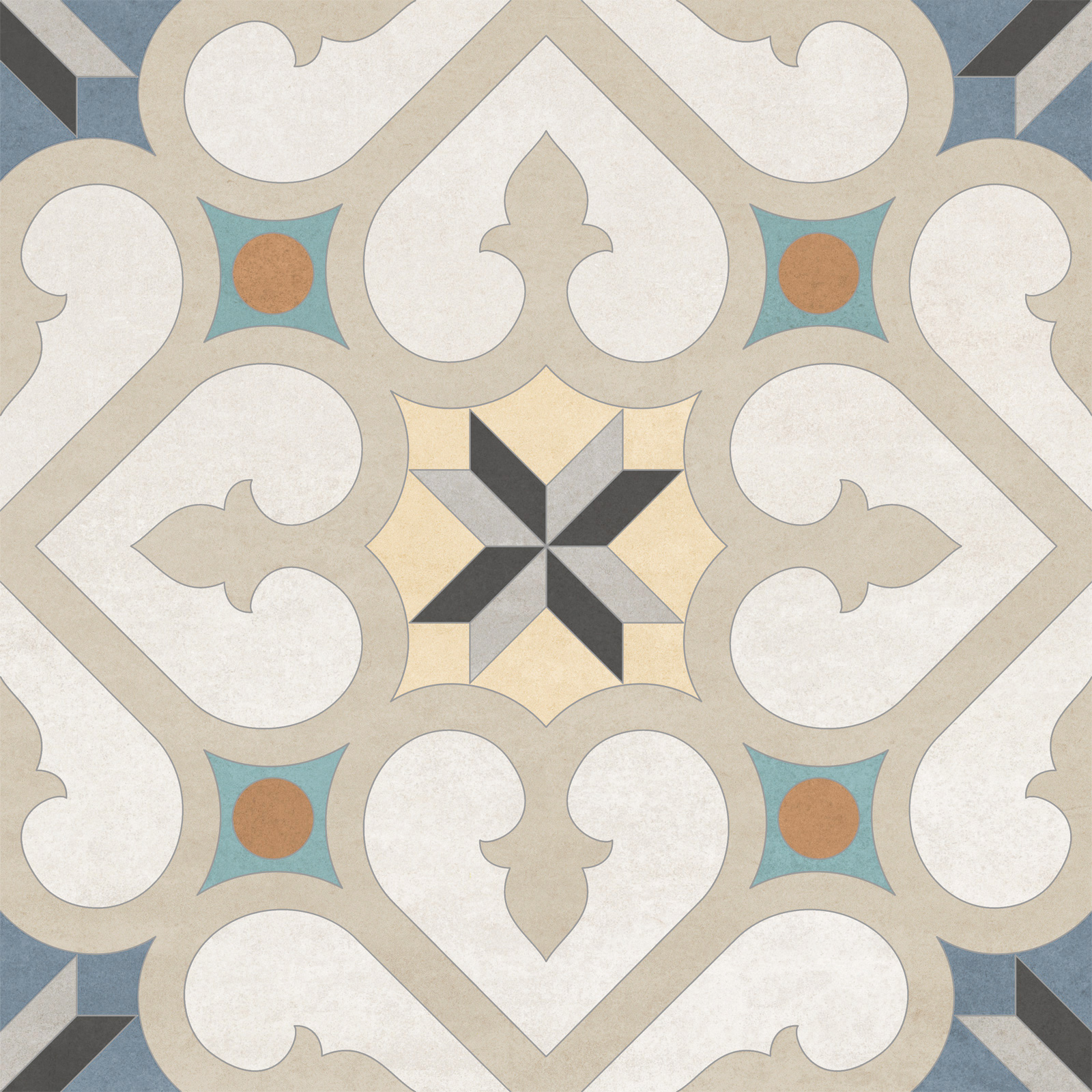 GP2020DGA11 Damask матовый 200x200x8 New Trend