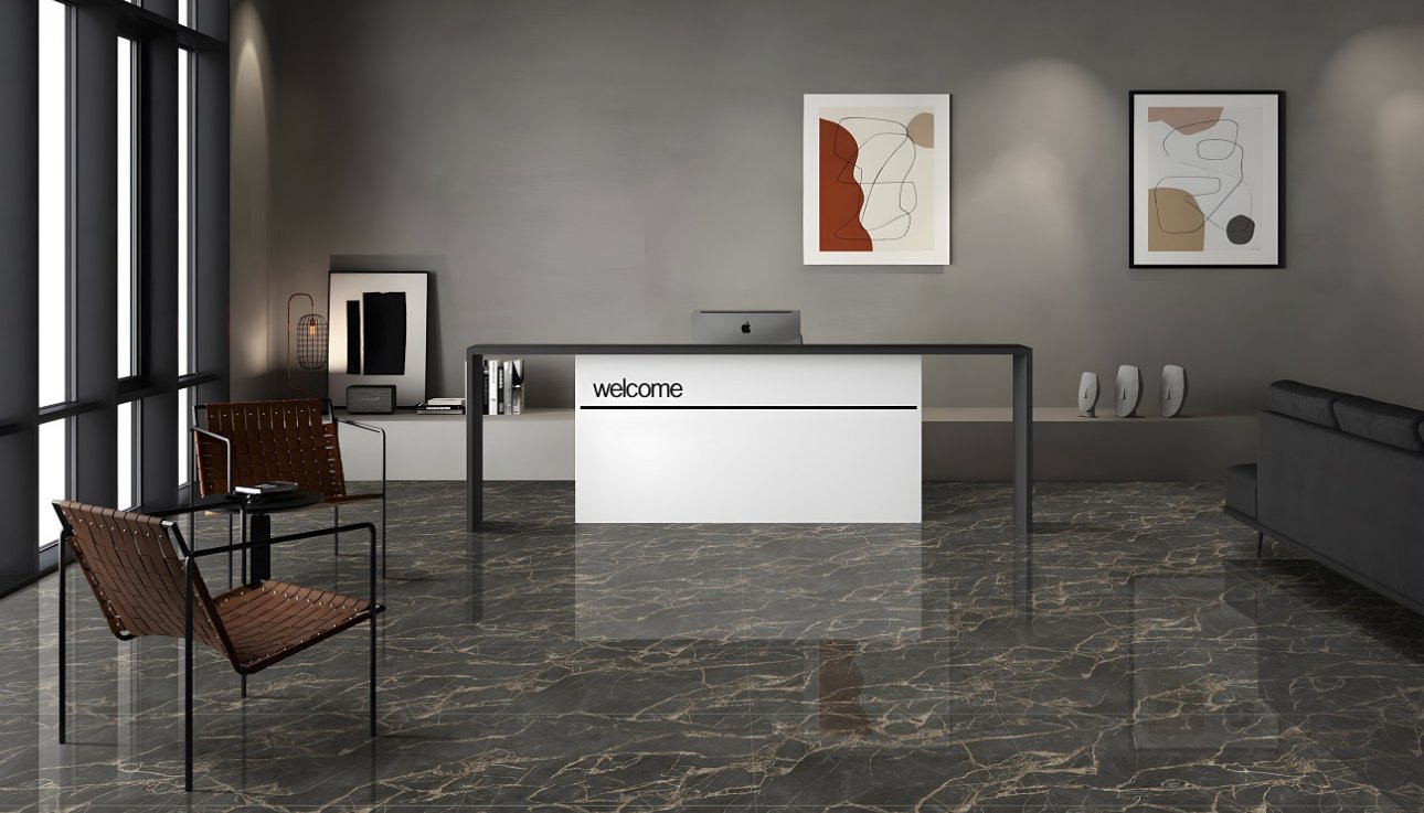 Infinity Sergio Nero Sugar 60x120 Ocean-Ceramic