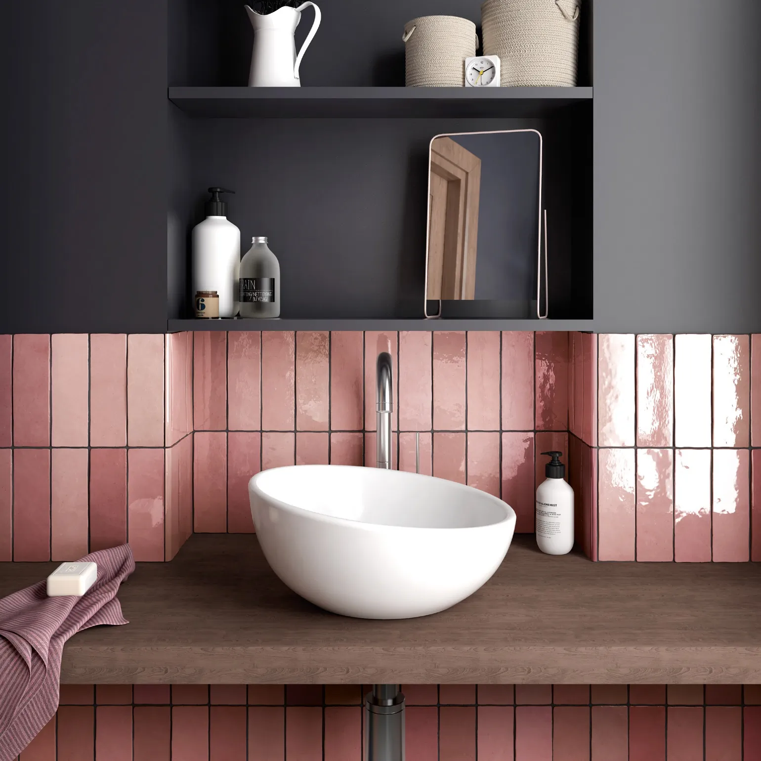 24457 Artisan Burgundy 13,2х13,2 EQUIPE фото 3