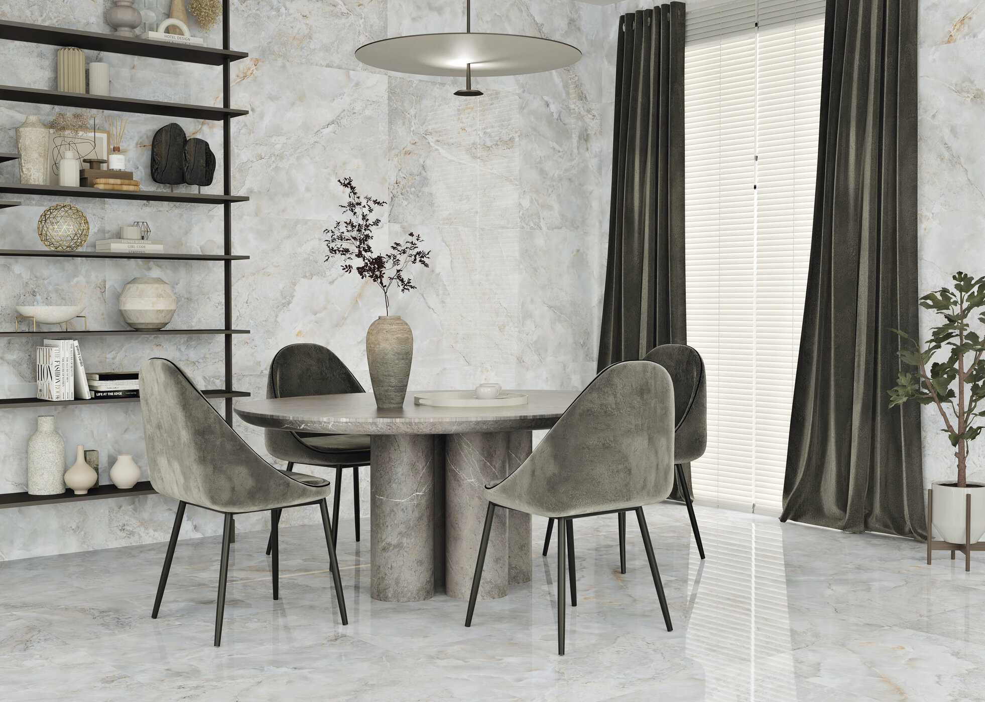 Aura Brown Pulido 60x120 Benadresa