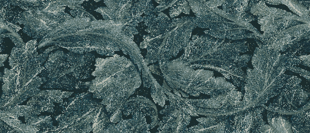EHAR Acanto Verde Saint Denis Lapp Rett. 6.5mm 120x278 Emilceramica