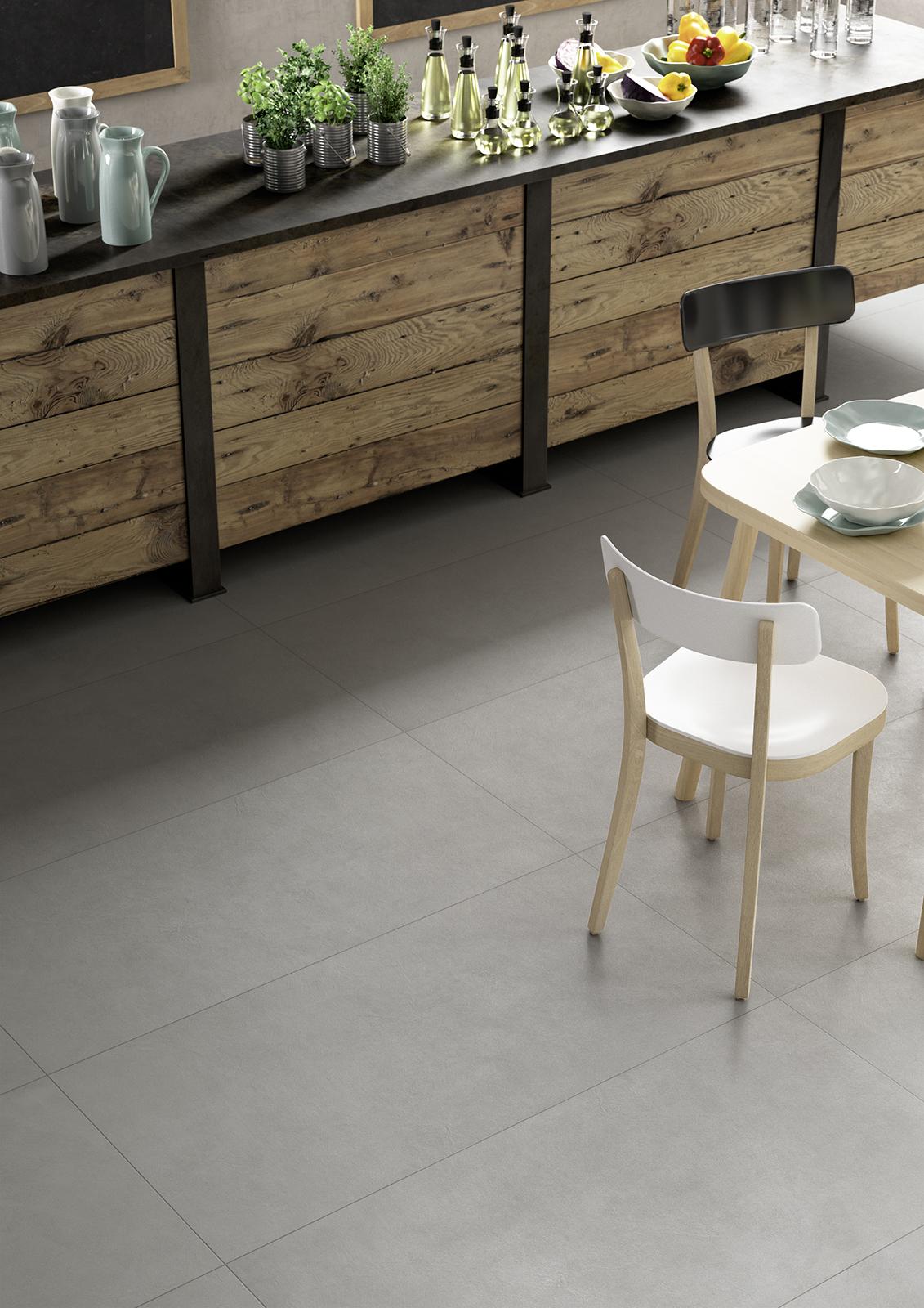 MM58 Block Grey Rett 90x90 MARAZZI Italy