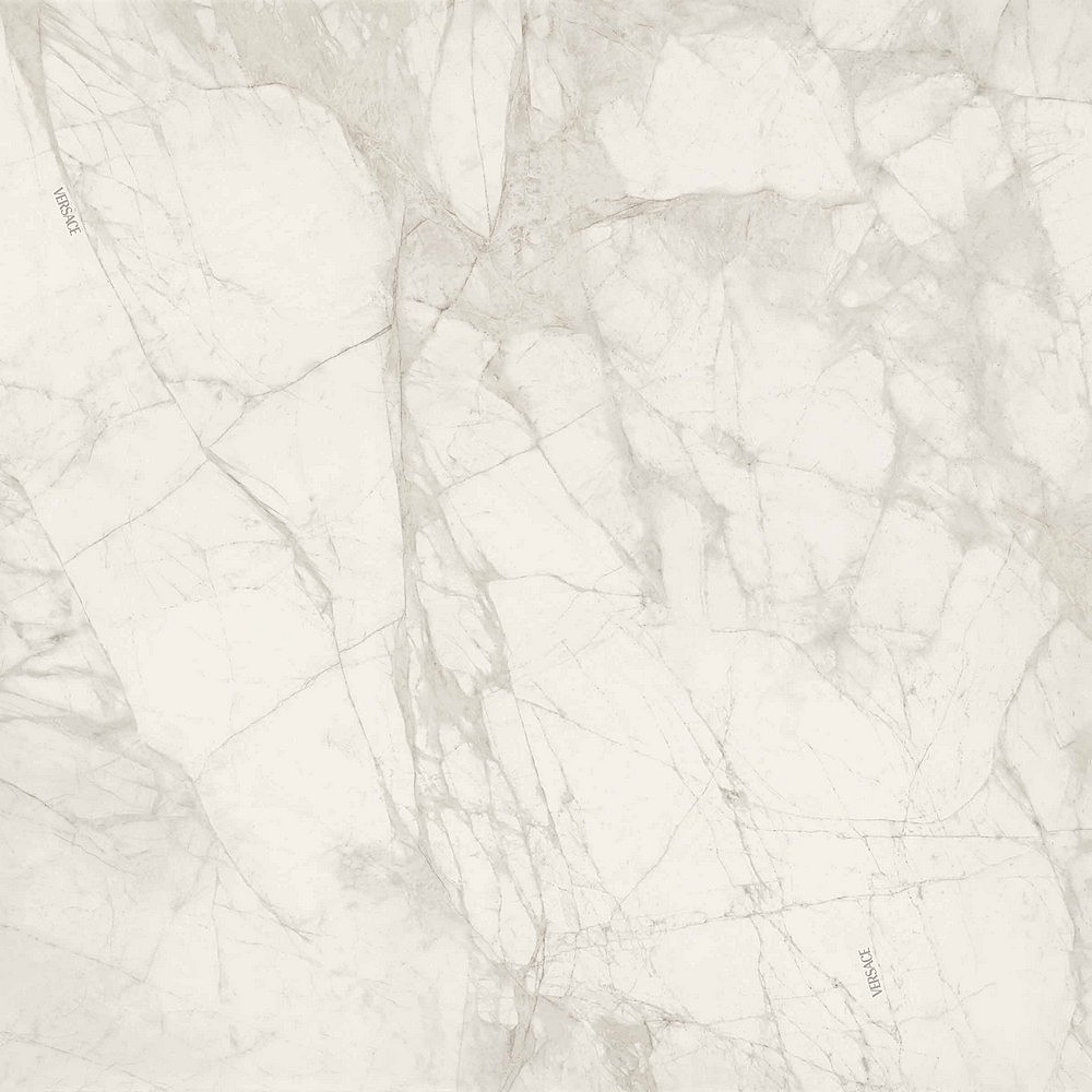 PF60015277 Tarsia Bianco Dolomiti Lux 3D Rett 120x120 Versace (Gardenia Orchidea)