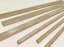 БК 159 Бордюр керамический черный люстрированный 1х60 Роскошная мозаика фото 7