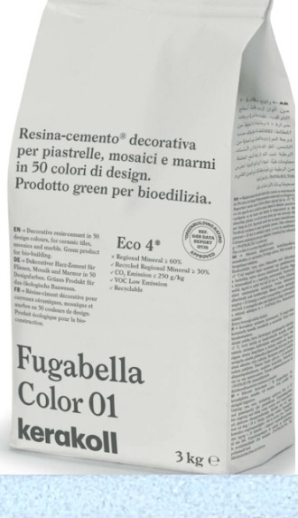 Fugabella Color затирка для швов 13 3кг Kerakoll