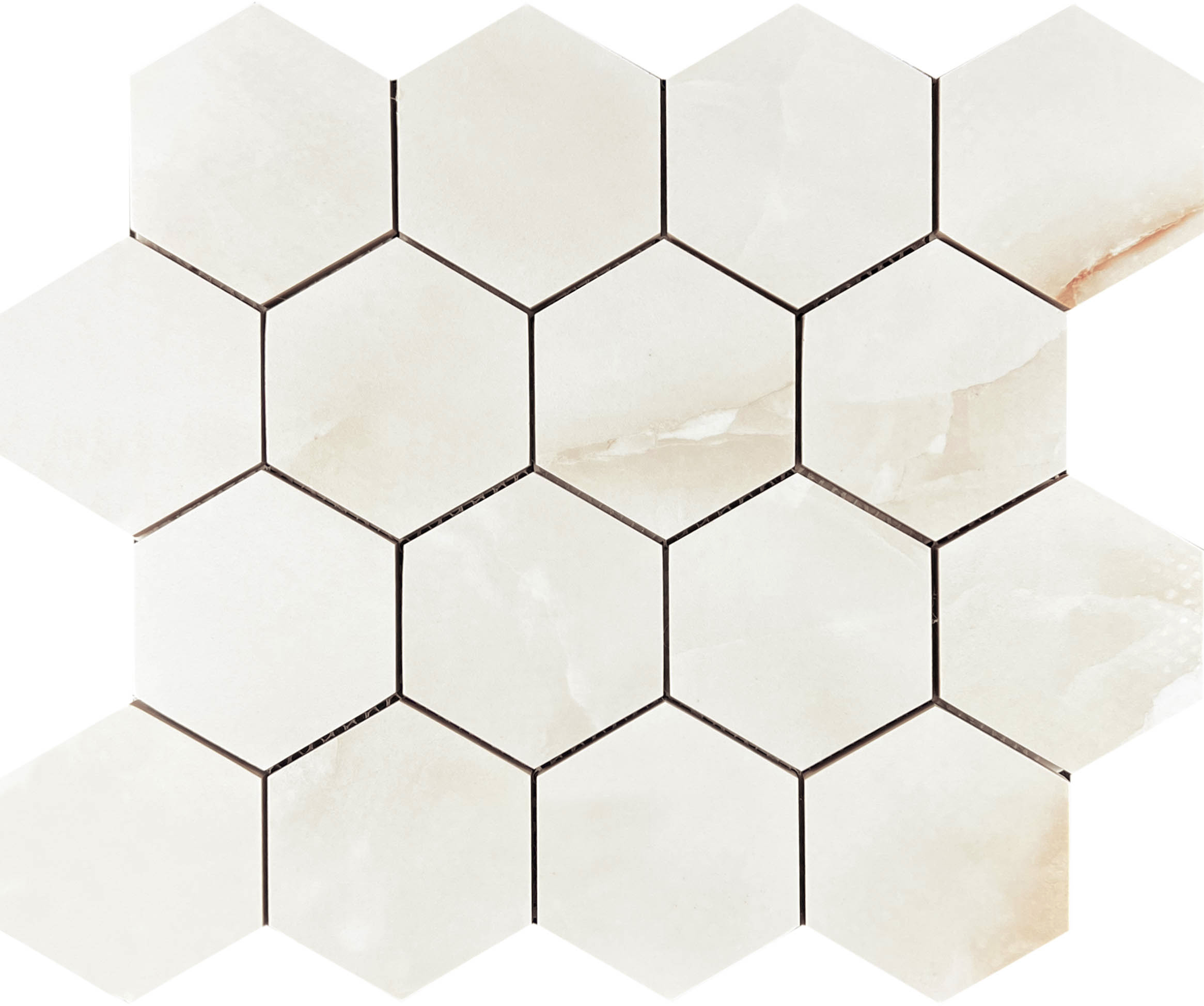 Mosaic Antisky Hexagone 28x33 Velsaa