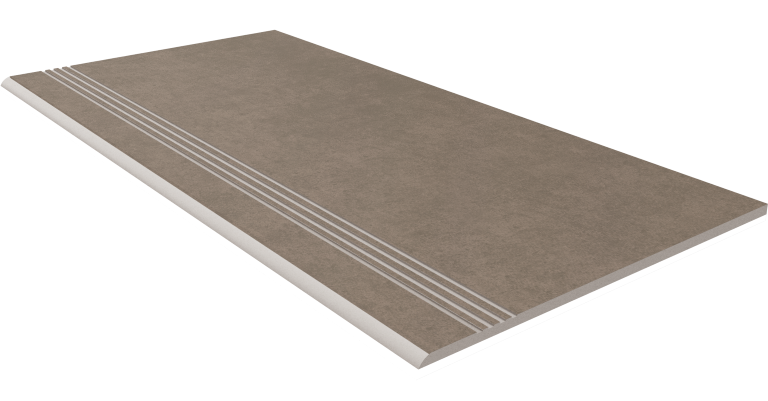 Ступень CA04 Cave неполированный с насечками 30x60 Estima