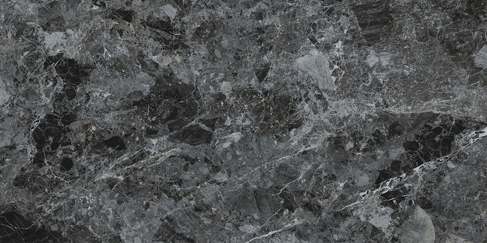 K948087LPR01VTER MarbleS Бреча Черный Лаппато R9 8мм 60x120 Vitra