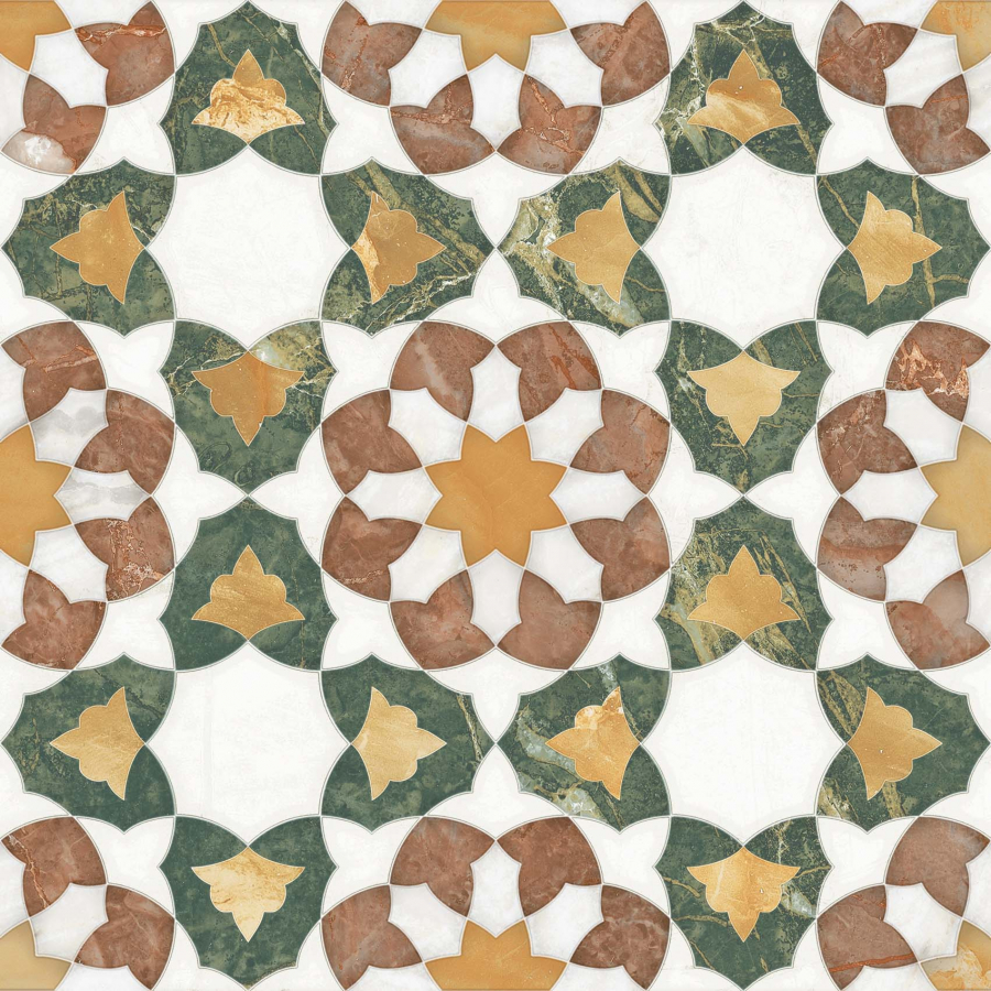 Marrakech Zellige Ourika 22.3x22.3 Monopole Ceramica