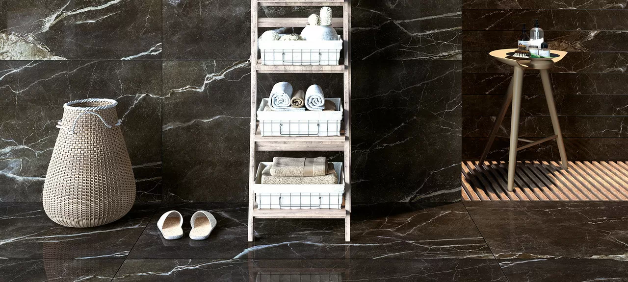 Imperial Black Relief 60x120 Seranit фото 6