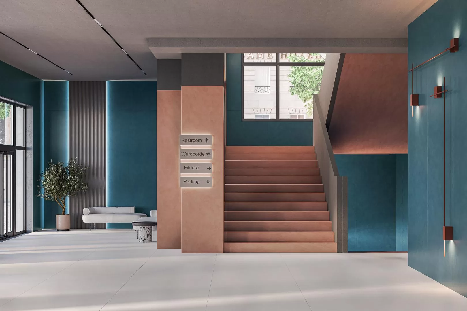 SL1232G0231R6 Конкрит розовый обрезной 119,5x320x0,6 Kerama Marazzi фото 6