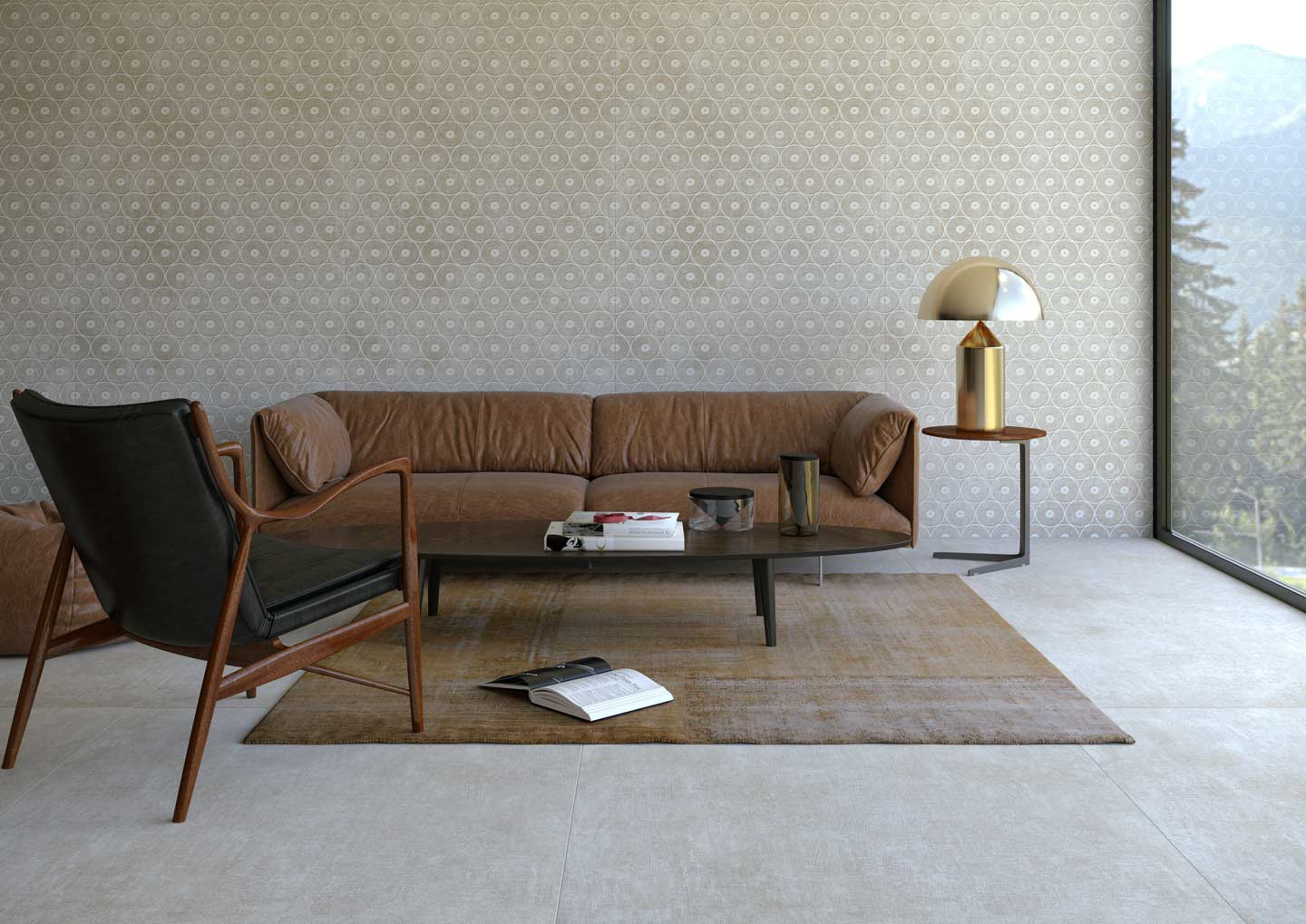 752615 Tesori Decoro Monile Grigio Bronzo 6mm 120x240 Cedit