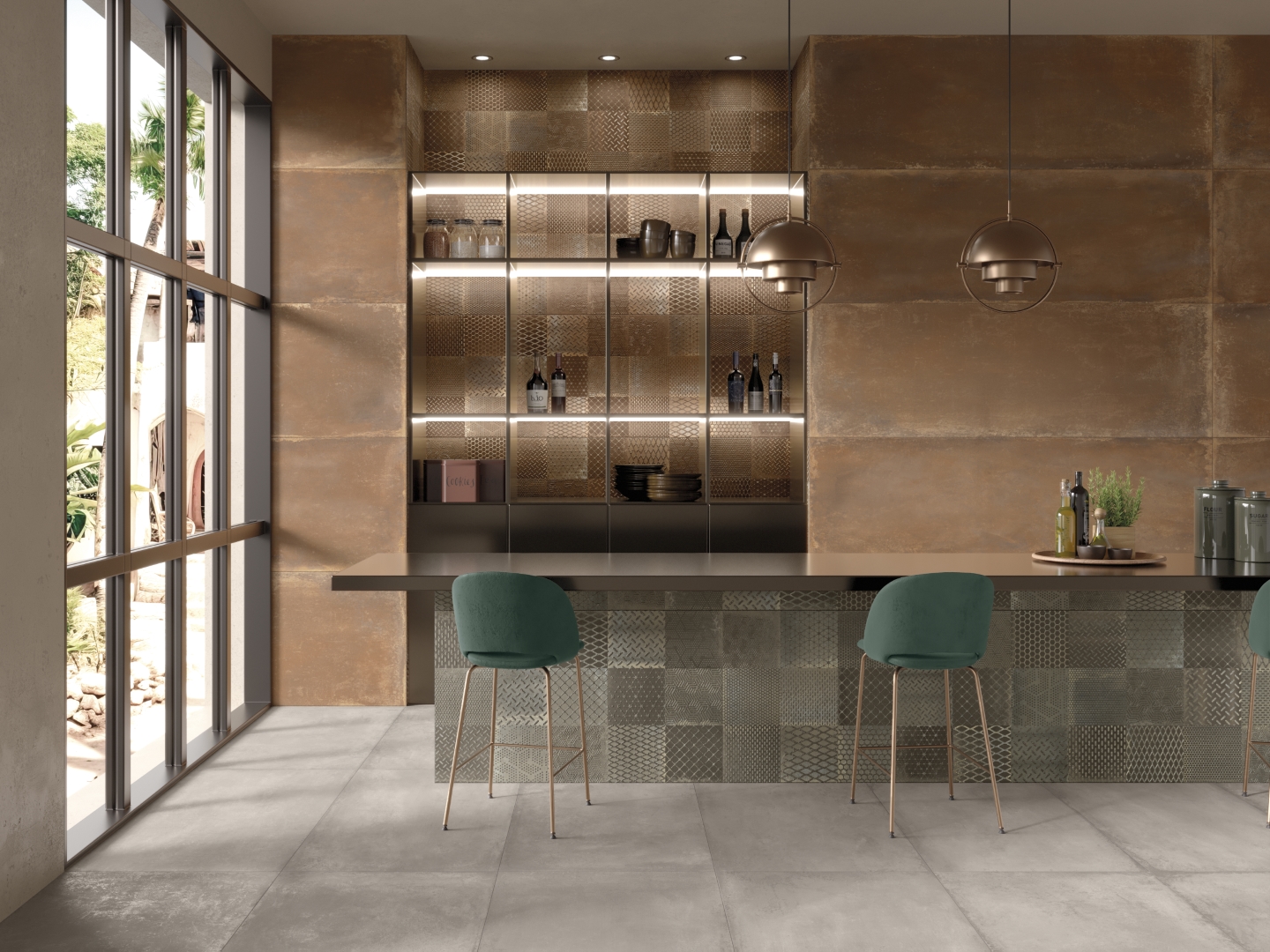 Element Corten Rett 60x120 MGM Ceramiche