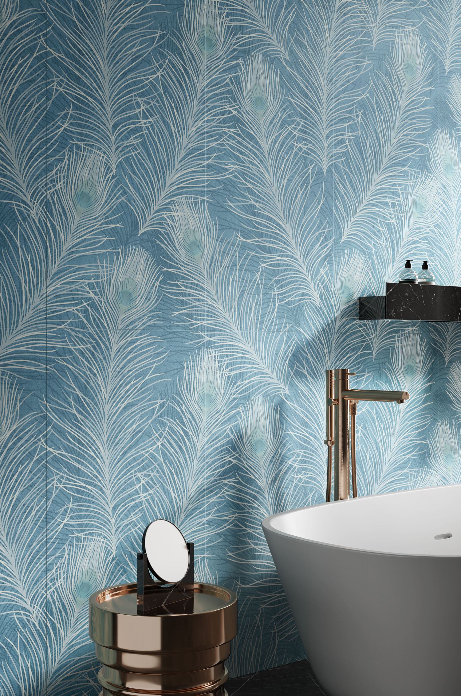 Wonderwall Silver Leaf Natural 3.5 mm 100x300 Kerlite фото 33