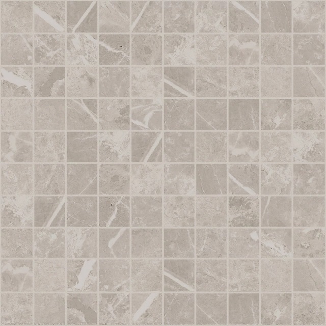 767156 Elemental Grey Dolomia Mosaico Nat 3x3 30x30 Cerim