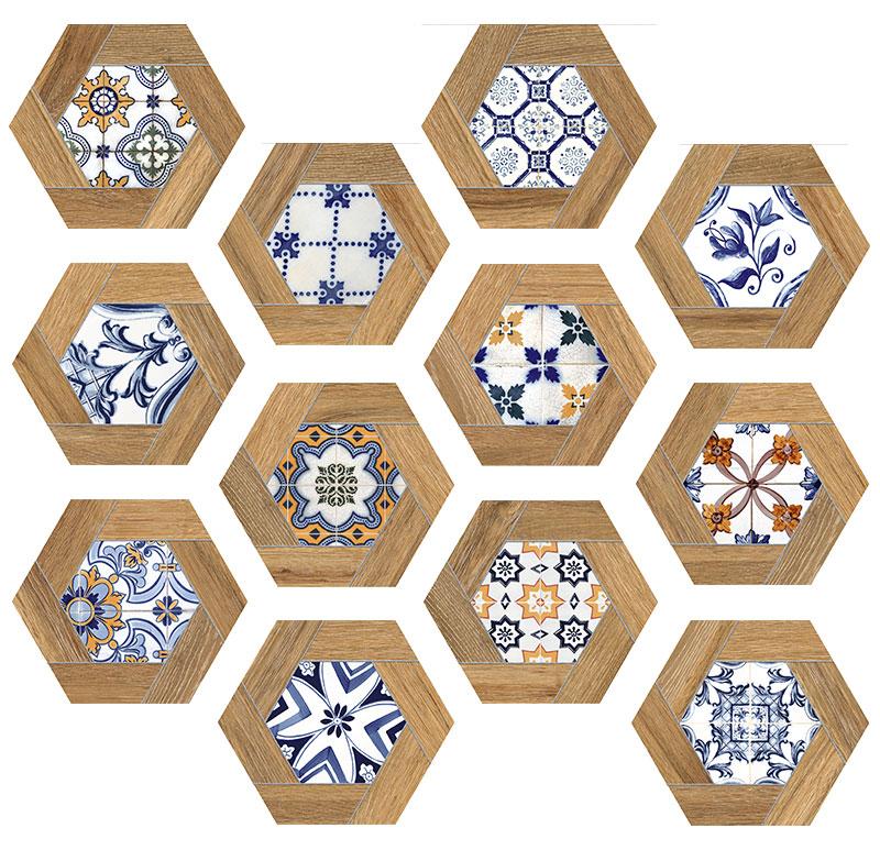 Gador Matt Hexa 23.2x26.7 ITT Ceramic