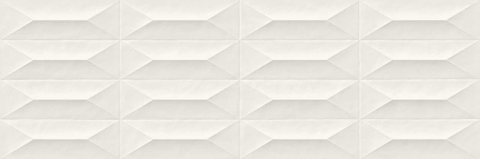 M4KT Colorplay White Struttura Cabochon 3D Rett. 30х90 MARAZZI Italy