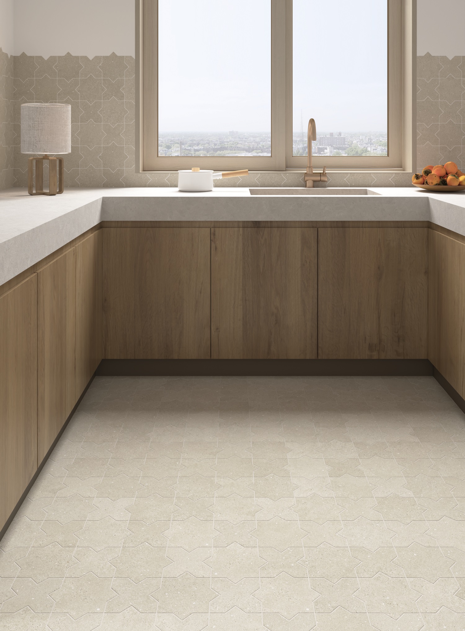 32725 Elda Star Sand 16,8x16,8 EQUIPE фото 14