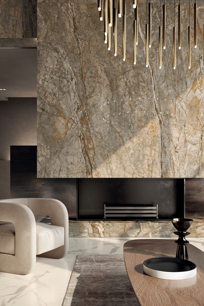 Starlight Travertino Class Smooth 3.5 mm 120x278 Kerlite фото 17