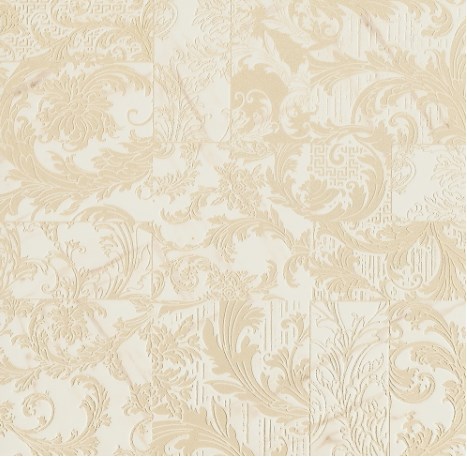240711 MODULO PATCHWORK BIANCO 58,5x58,5 Versace (Gardenia Orchidea)