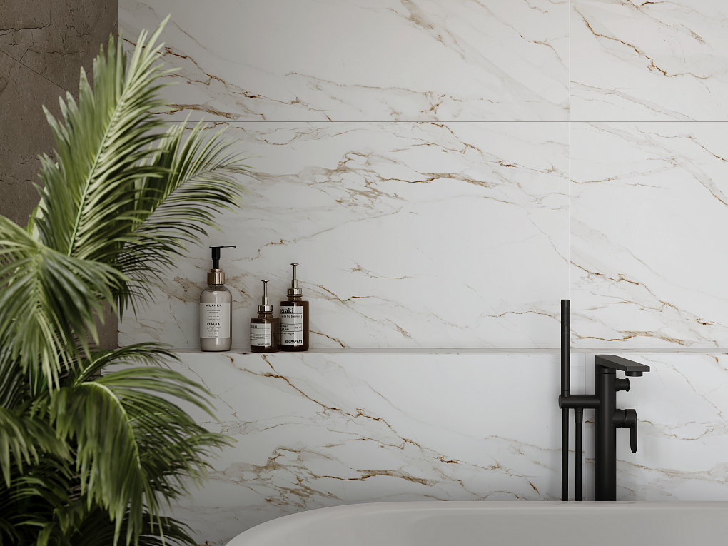 010400001218 Golden white белый PG 01 60х120 Gracia Ceramica