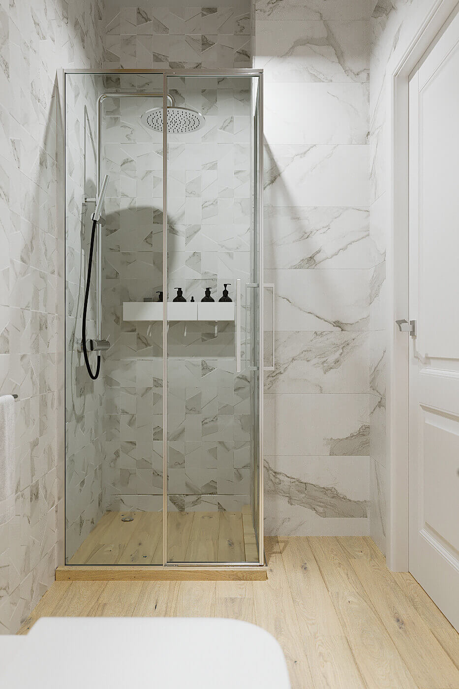 Calacatta Art Silver Artcer