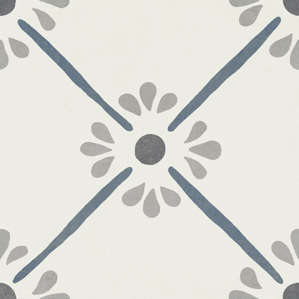 37787 Provenza Blue Flower/22,3 22,3x22,3 Harmony