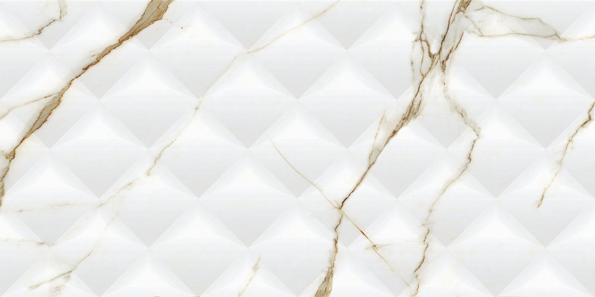 LE63063A-F50 Bianco Carrara Oro Monticulo Rectificado 30х60 Artecera