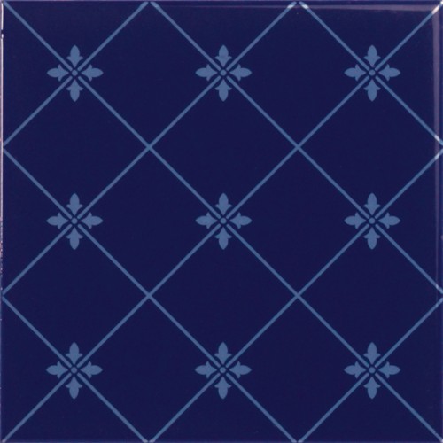 NOBLESSE DELIS COBALTO 20*20 Ape Ceramica