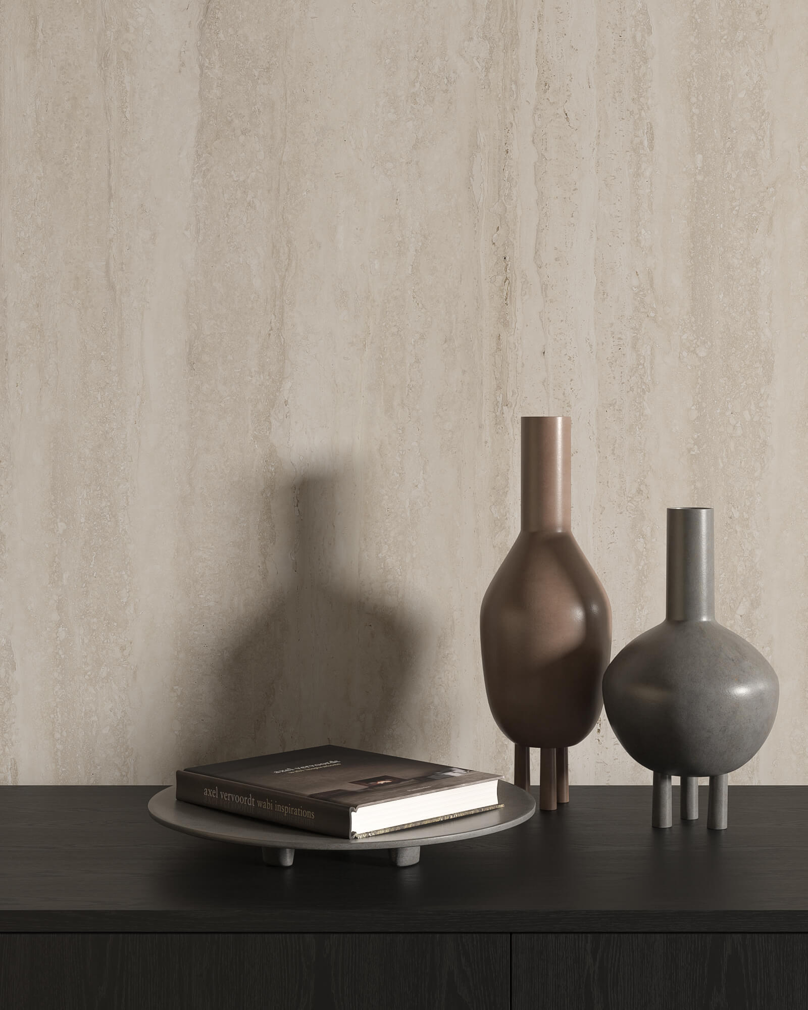 1188 Travertine Vein Beige Matt 180x120 Artcer
