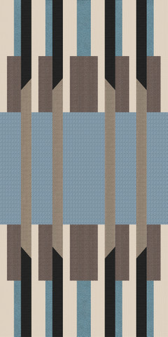 769441 Chimera Decoro Ritmo Beige Mat Ret 6mm 120x240 Cedit