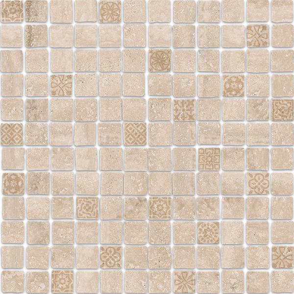 MBD002 Риальто Антика 2 мозаичный бежевый светлый матовый 30х30 Kerama Marazzi
