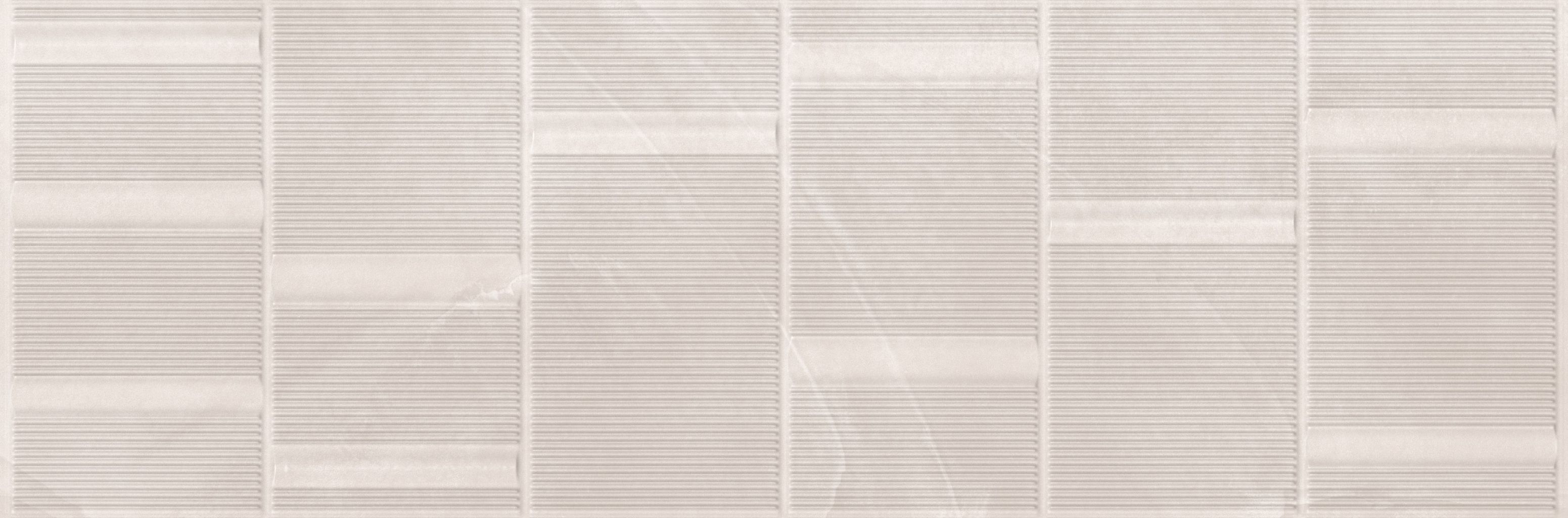 871 Континуум Айвори рельеф мелкие линии 32,5x100 Eurotile Ceramica