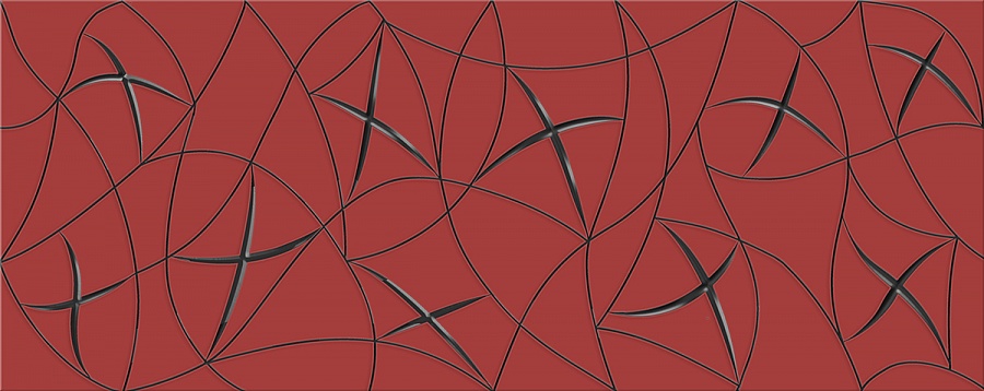 Декор VELA CARMIN STELLA 20,1x50,5 Azori