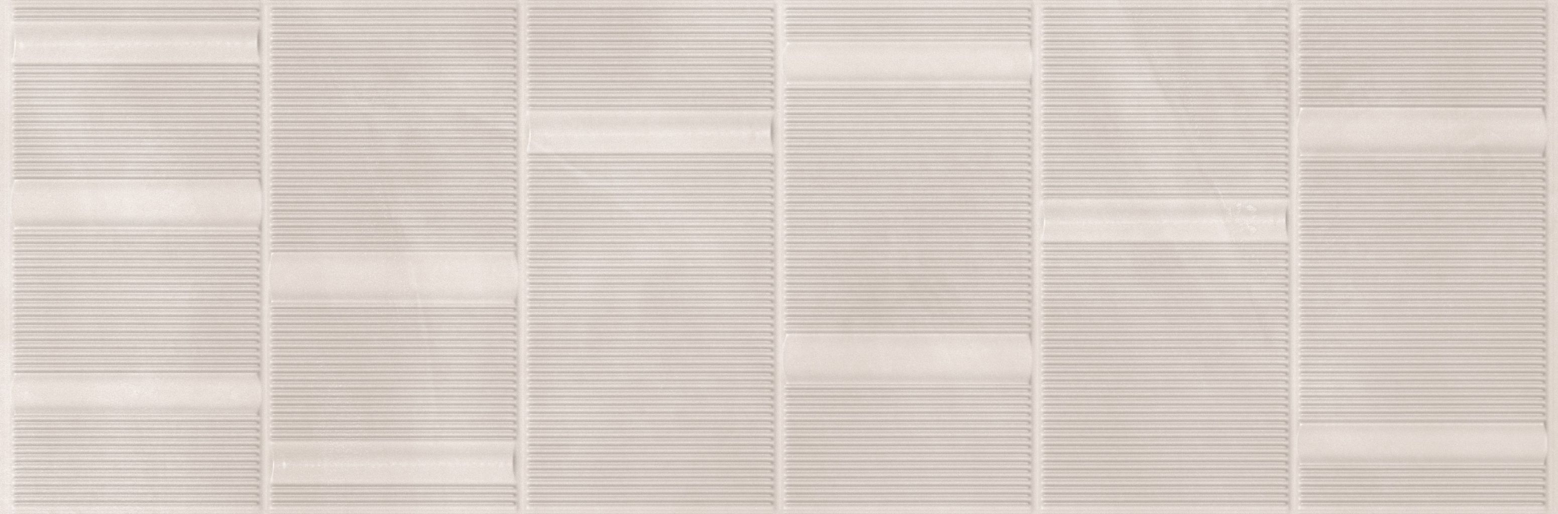 871 Континуум Айвори рельеф мелкие линии 32,5x100 Eurotile Ceramica фото 3