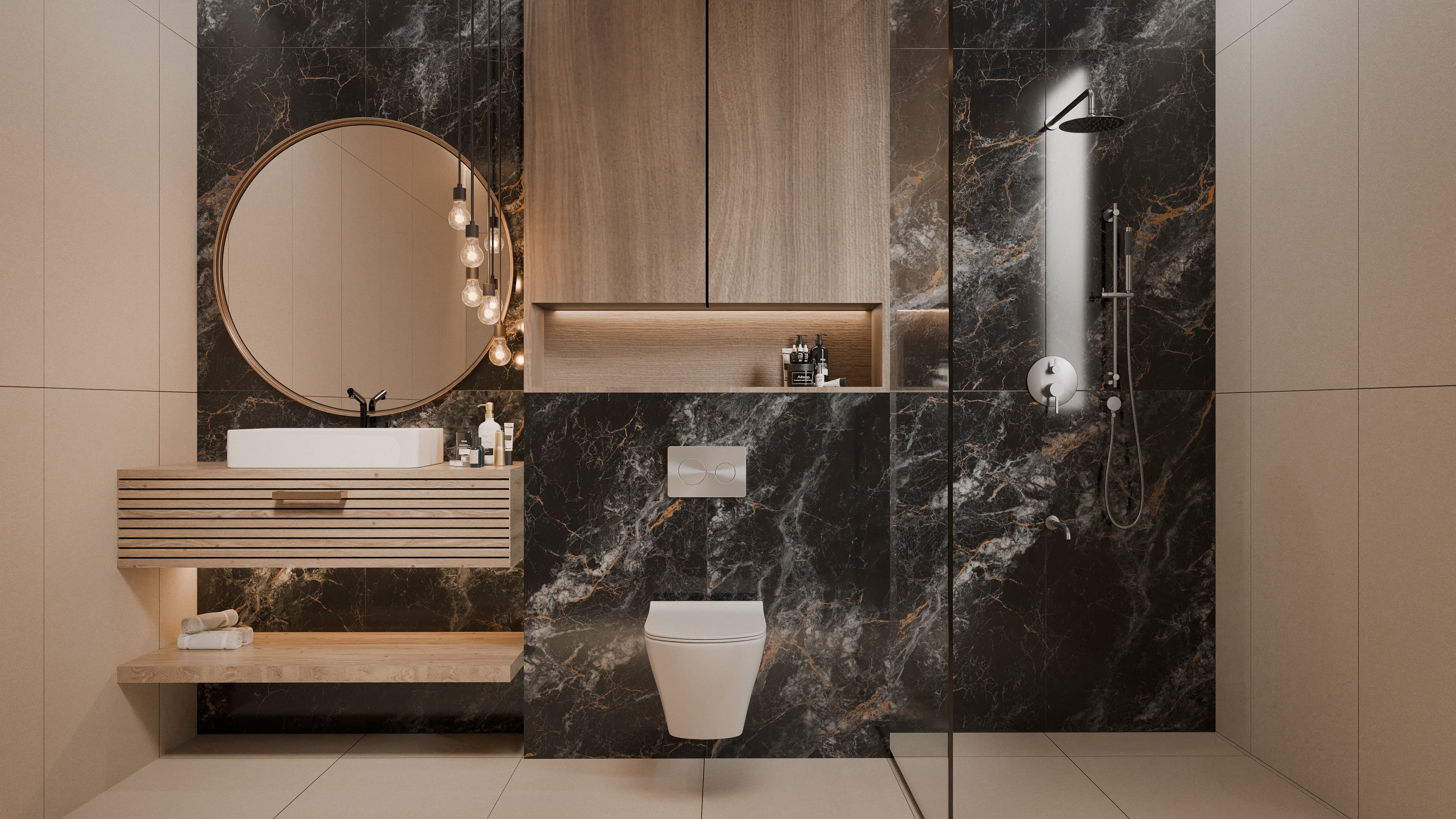 PT12S985 Mirage Black Pol 1200х600х9 Protiles