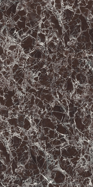 UM6L300673 ROSSO IMPERIALE Lucidato Shiny 6mm 300x150 Ariostea