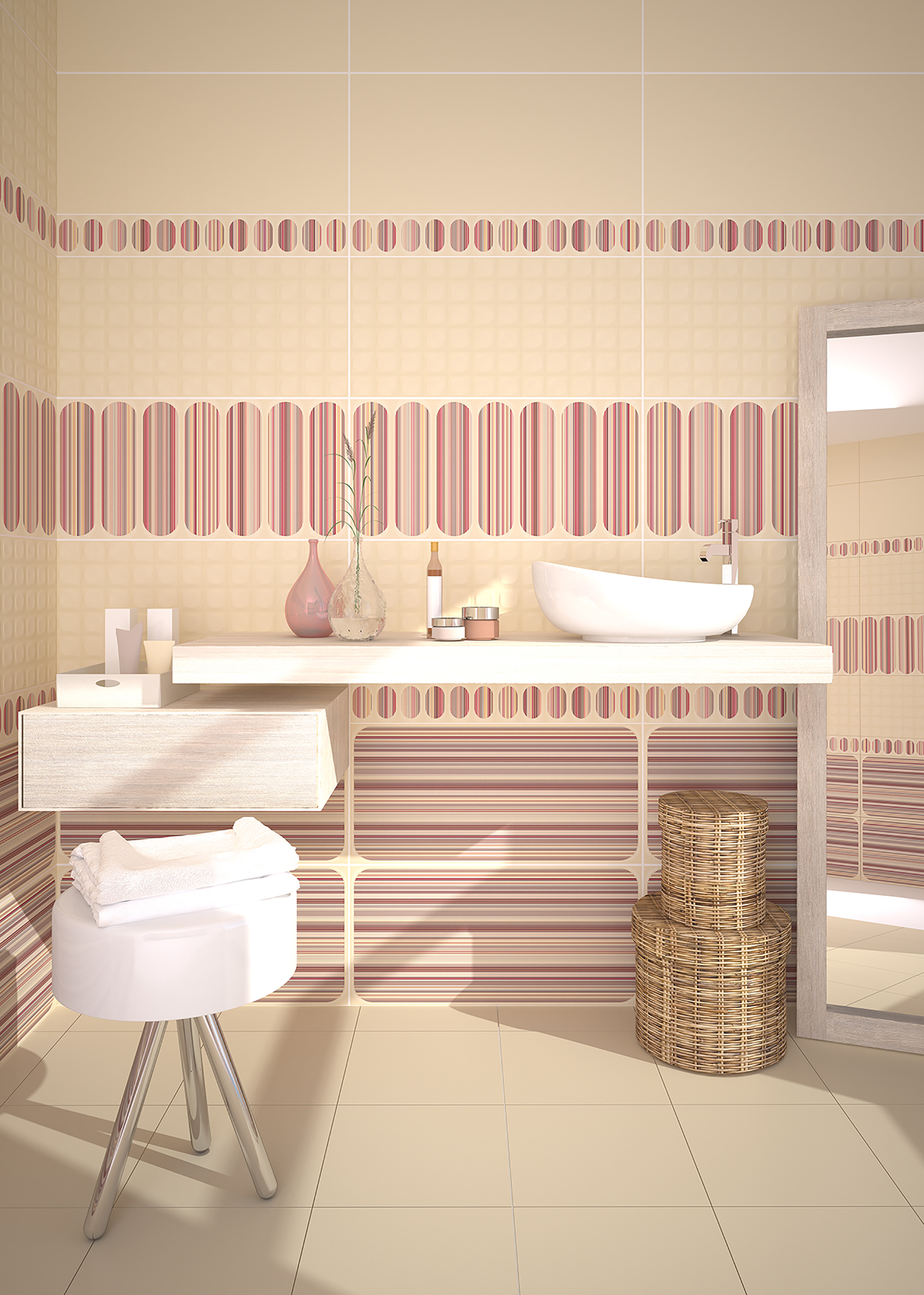 Border Boho Magnolia 63x7,5 Azori