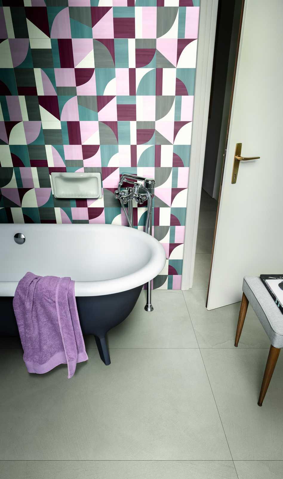 M3S2 Eclettica Taupe Mosaico 40x40 MARAZZI Italy